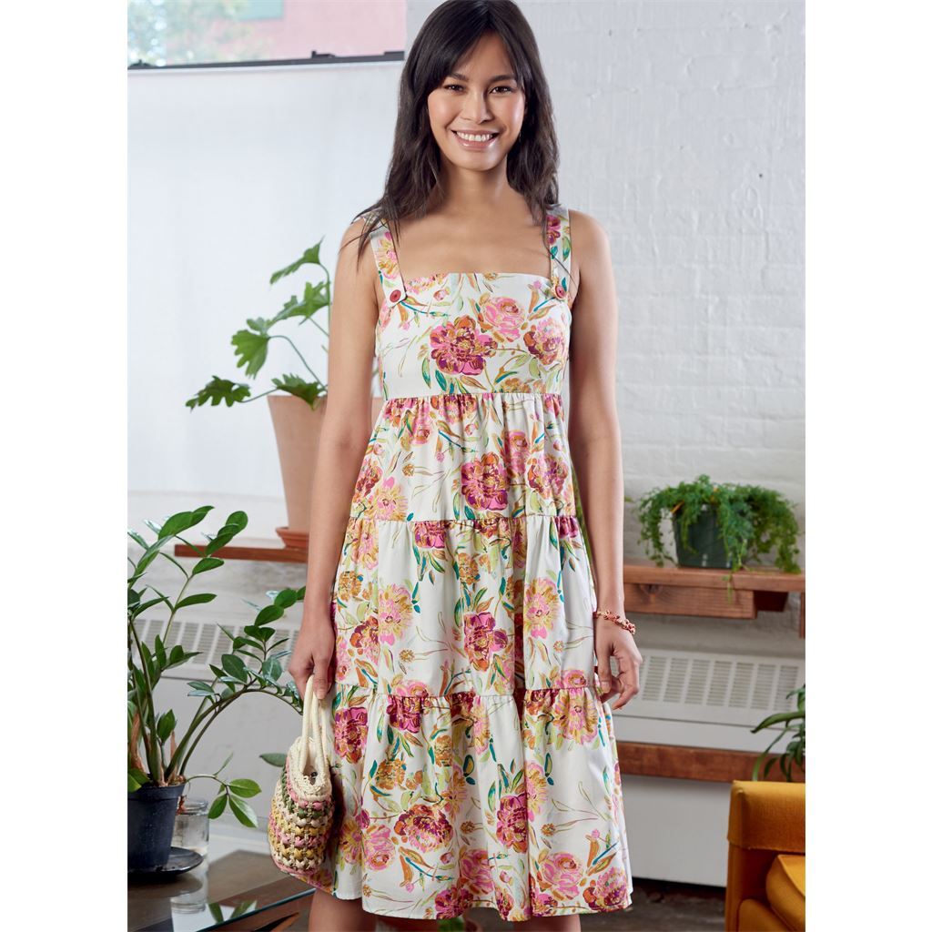 McCall's Pattern M8193 Misses Dresses 8193 Image 2 From Patternsandplains.com