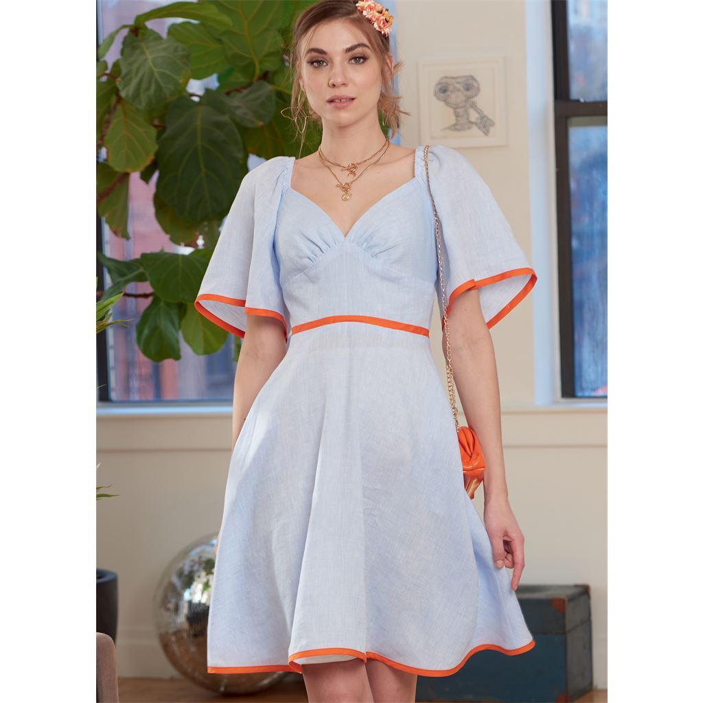 McCall's Pattern M8195 Misses Dresses 8195 Image 2 From Patternsandplains.com