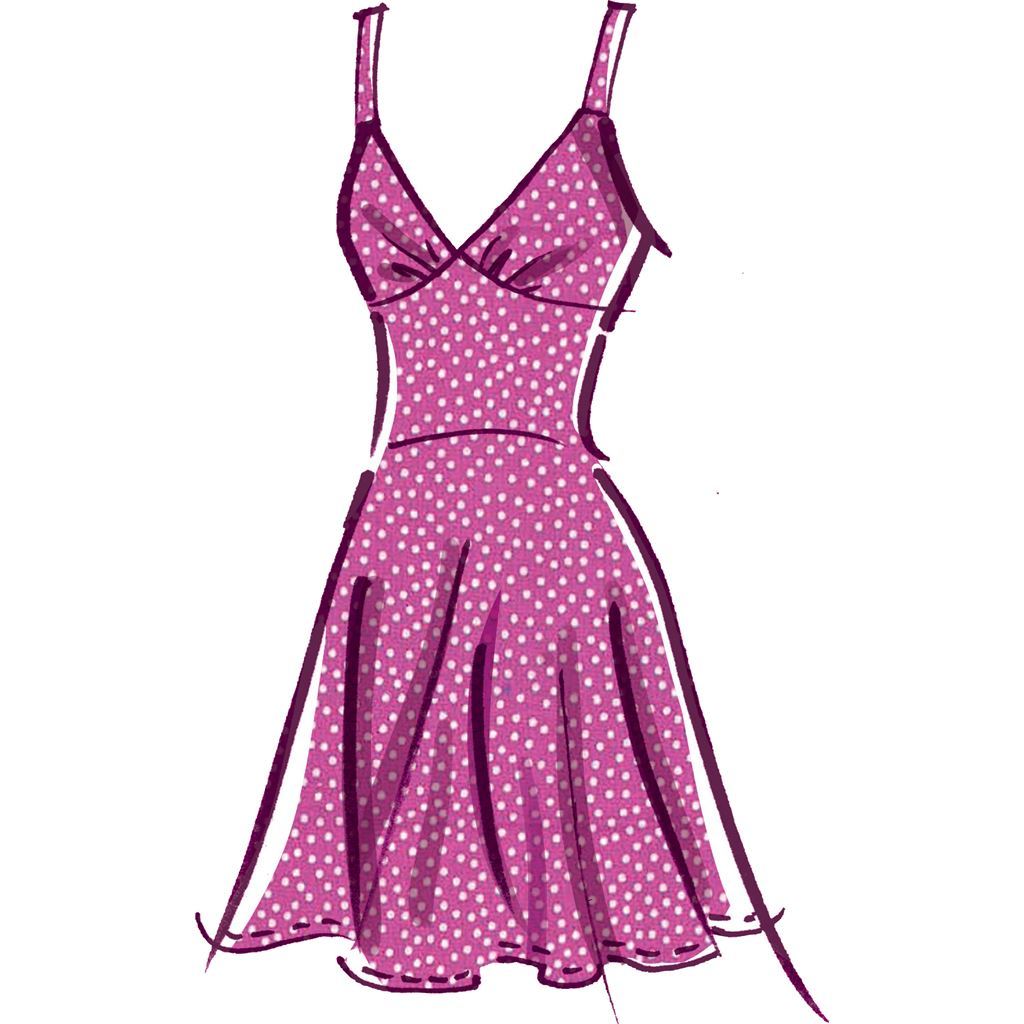 McCall's Pattern M8195 Misses Dresses 8195 Image 3 From Patternsandplains.com