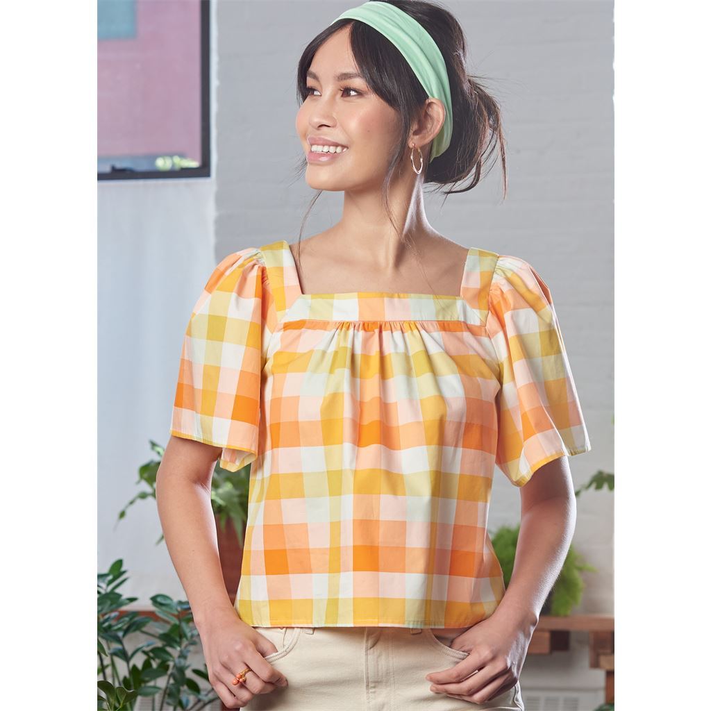 McCall's Pattern M8202 Misses Tops 8202 Image 2 From Patternsandplains.com