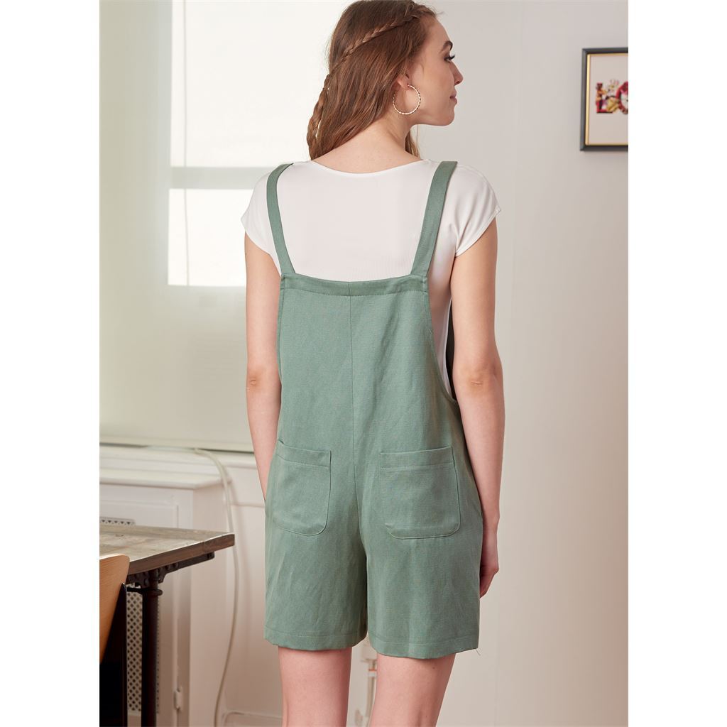 McCall's Pattern M8204 Misses Overalls 8204 Image 6 From Patternsandplains.com