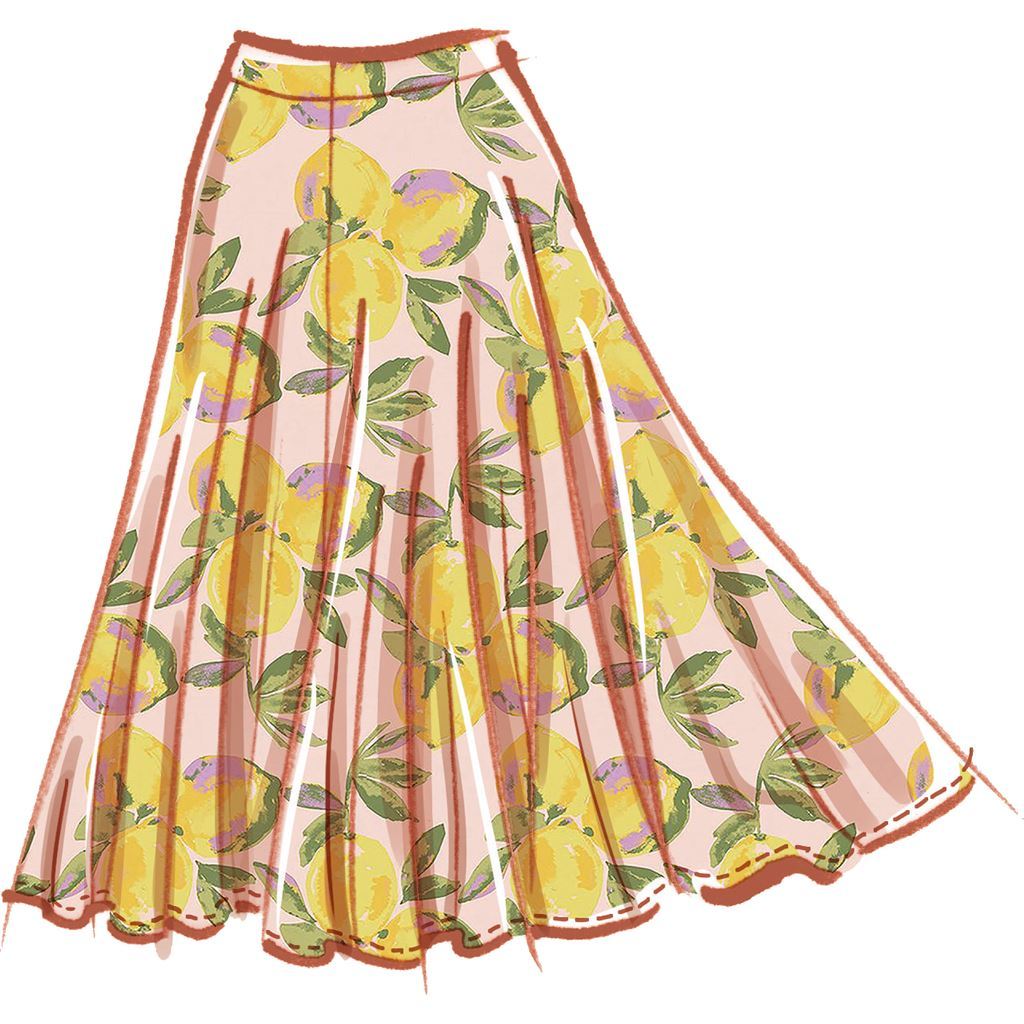 McCall's Pattern M8205 Misses Skirts 8205 Image 4 From Patternsandplains.com