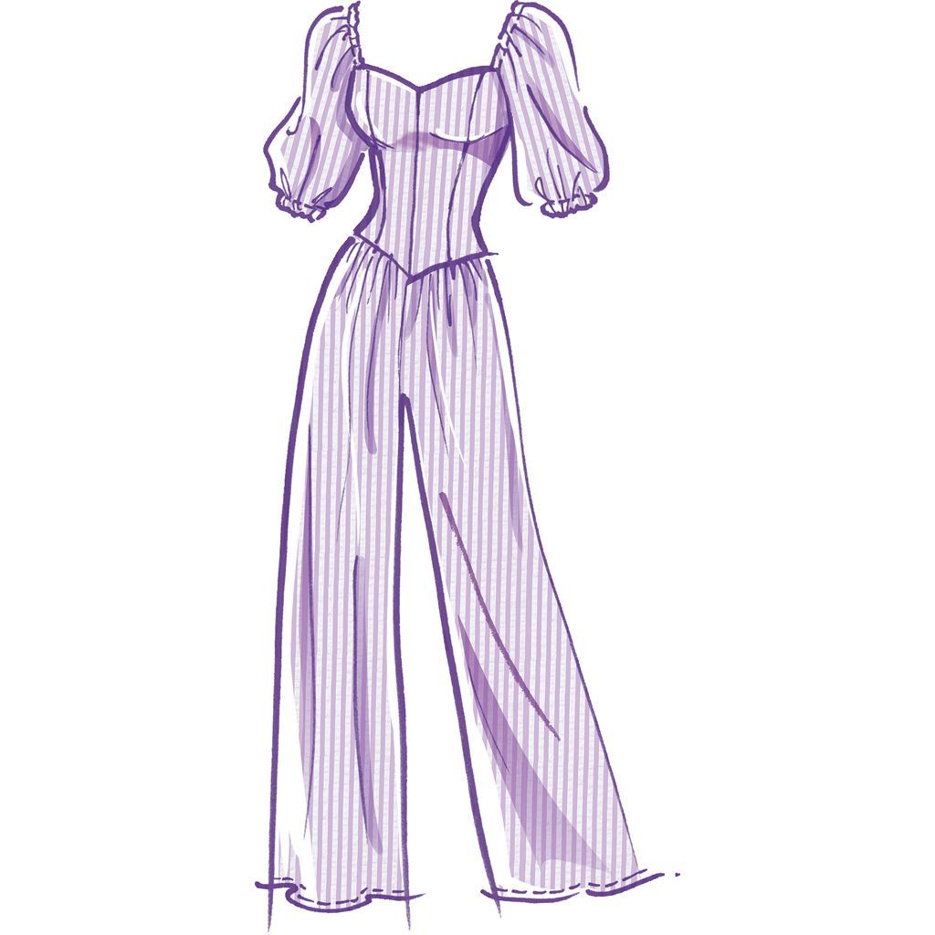 McCall's Pattern M8209 Misses and Womens Dresses and Jumpsuit 8209 Image 3 From Patternsandplains.com