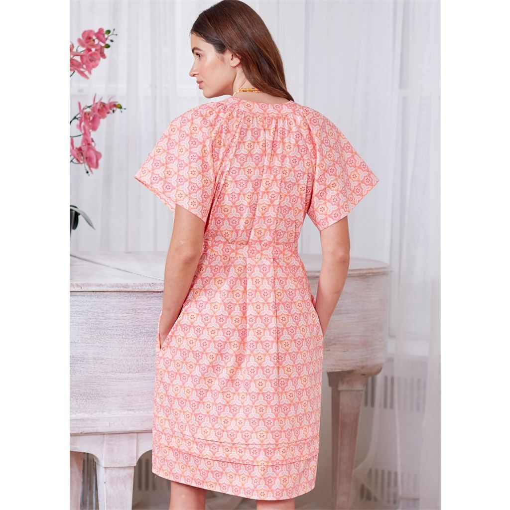 McCall's Pattern M8212 Misses Dresses Belt Hat and Mask 8212 Image 7 From Patternsandplains.com