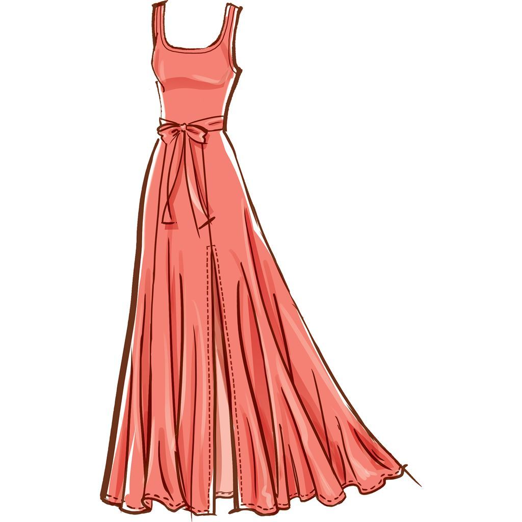 McCall's Pattern M8215 Misses and Womens Dresses 8215 Image 4 From Patternsandplains.com