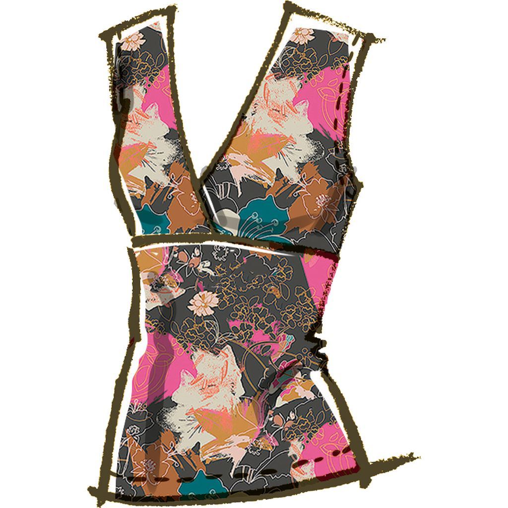 McCall's Pattern M8219 Misses Top 8219 Image 4 From Patternsandplains.com