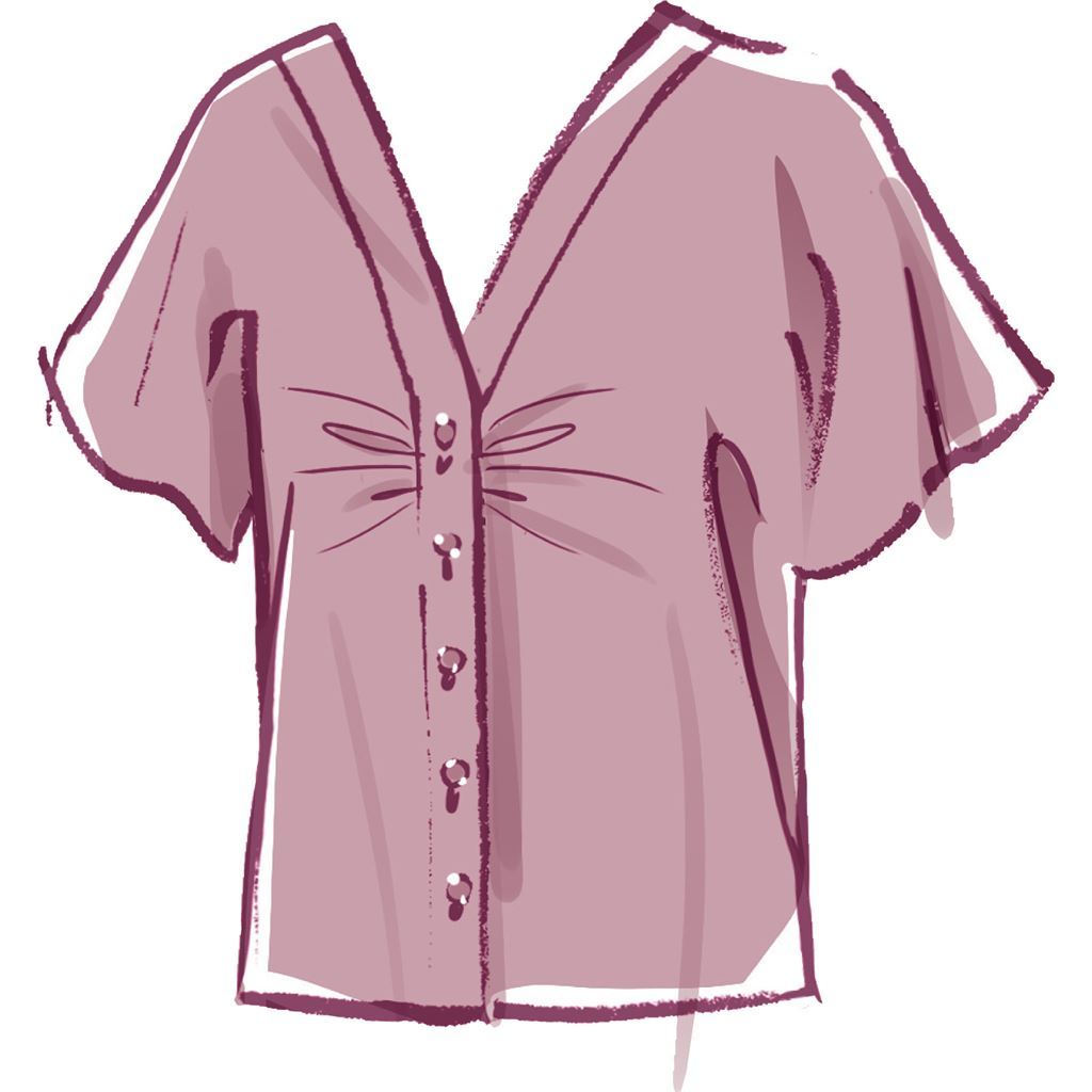 McCall's Pattern M8220 Misses Tops and Mask 8220 Image 5 From Patternsandplains.com