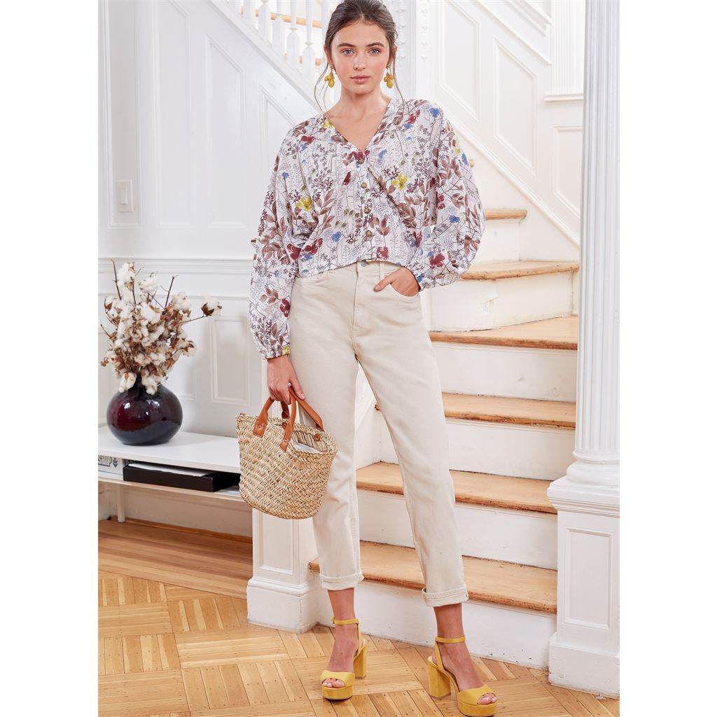 McCall's Pattern M8220 Misses Tops and Mask 8220 Image 6 From Patternsandplains.com