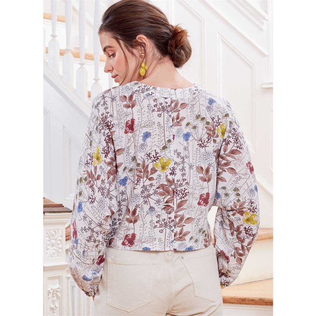 McCall's Pattern M8220 Misses Tops and Mask 8220 Image 7 From Patternsandplains.com