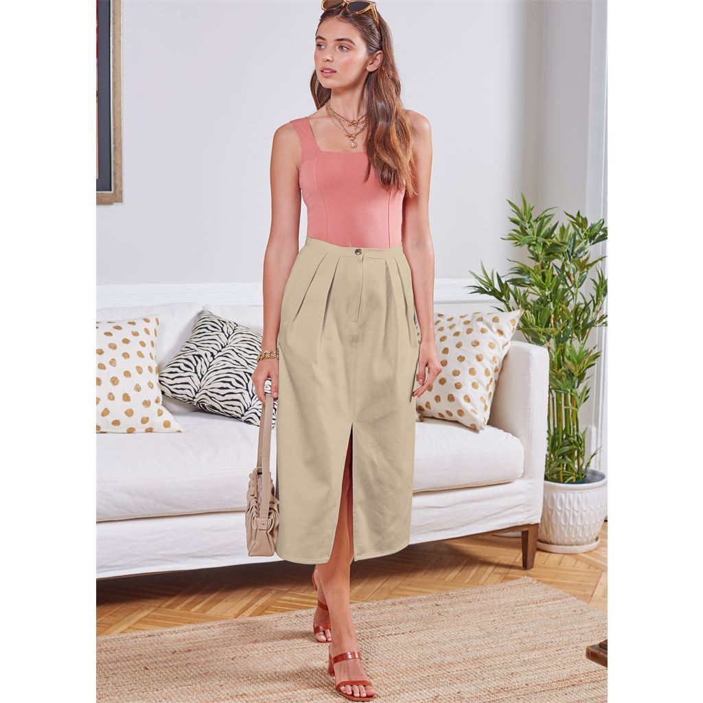 McCall's Pattern M8222 Misses Skirts 8222 Image 2 From Patternsandplains.com