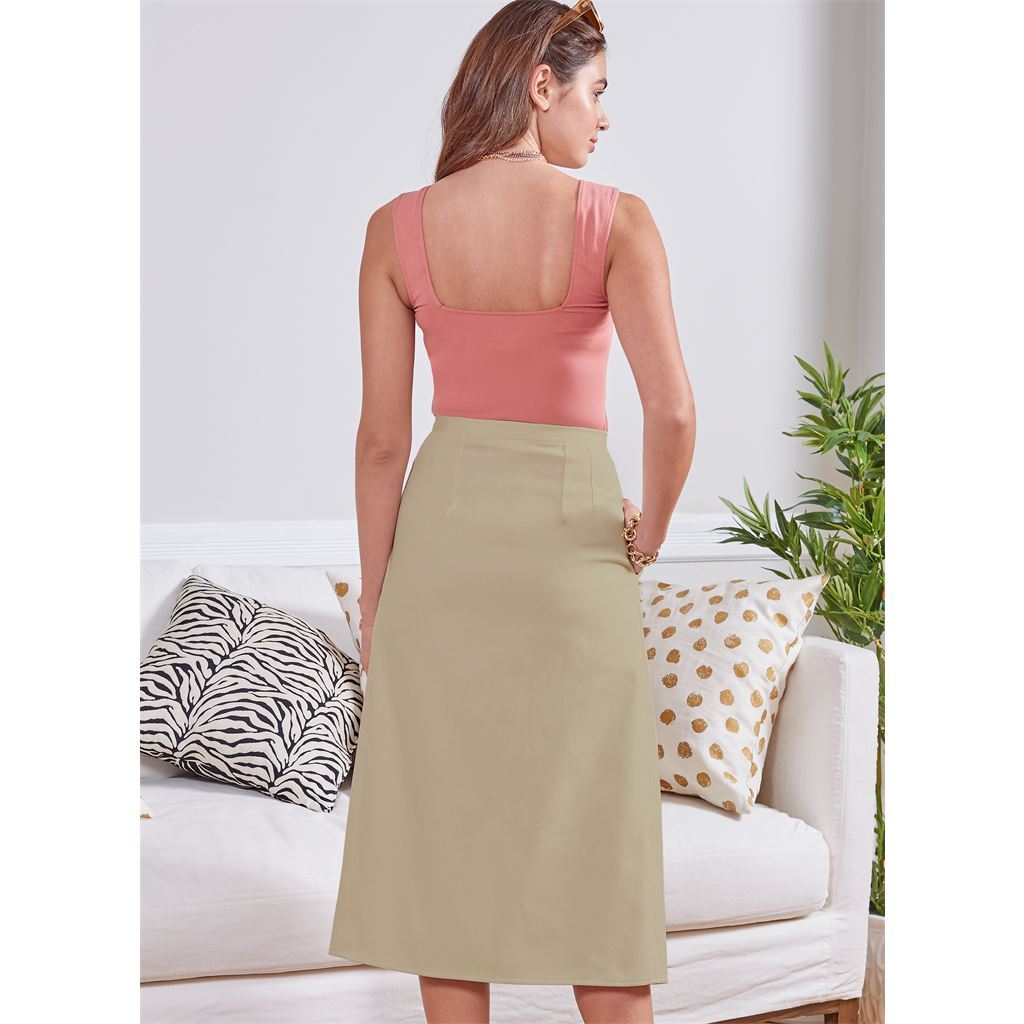 McCall's Pattern M8222 Misses Skirts 8222 Image 5 From Patternsandplains.com