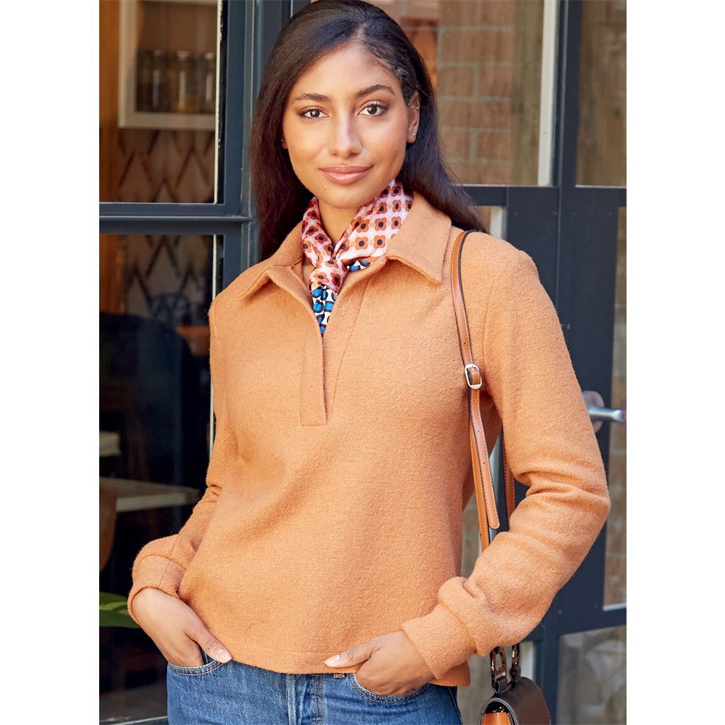 McCall's Pattern M8240 Misses Tops 8240 Image 2 From Patternsandplains.com