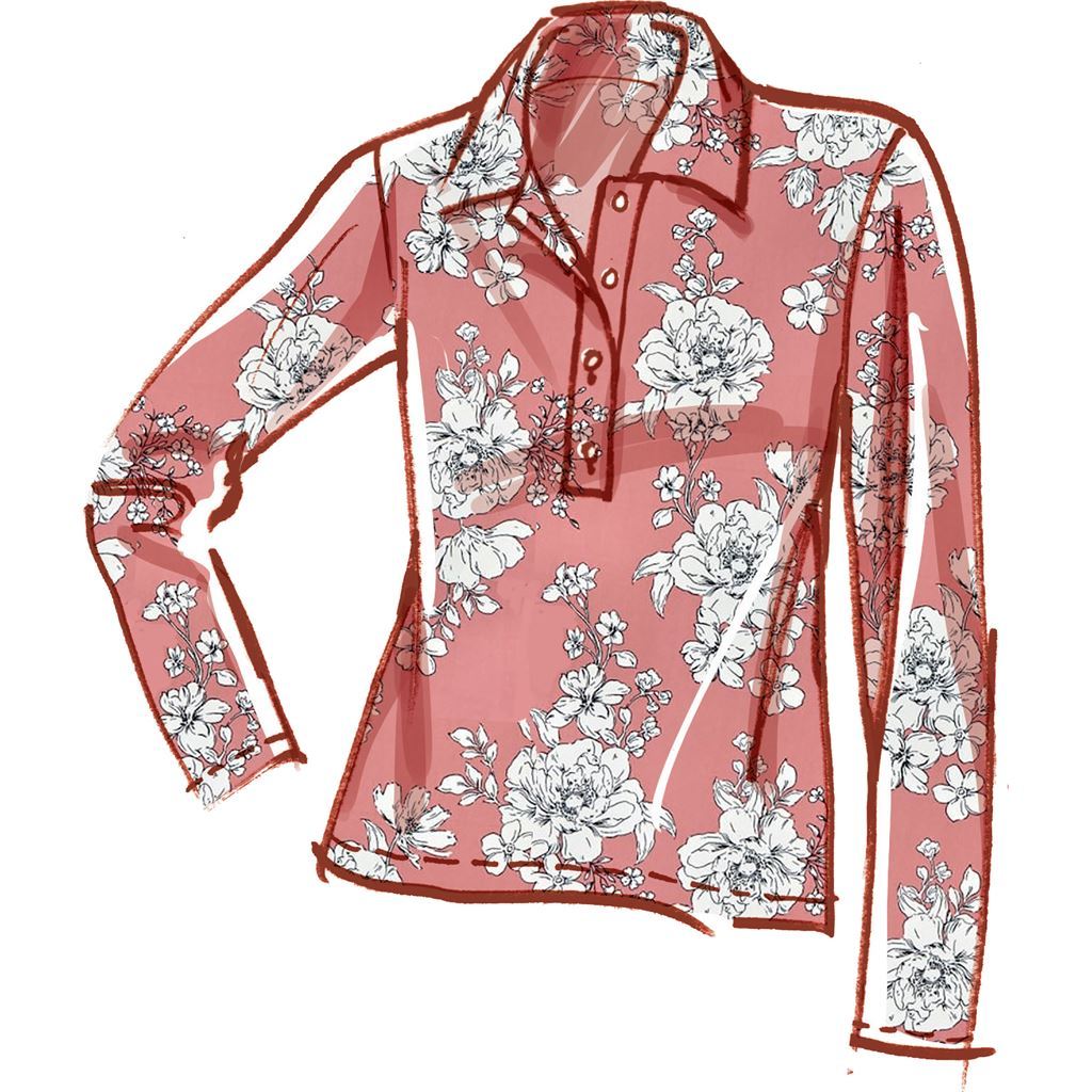 McCall's Pattern M8240 Misses Tops 8240 Image 3 From Patternsandplains.com