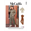 McCall's Pattern M8243 Misses and Womens Romper Jumpsuits and Belt 8243 Image 1 From Patternsandplains.com