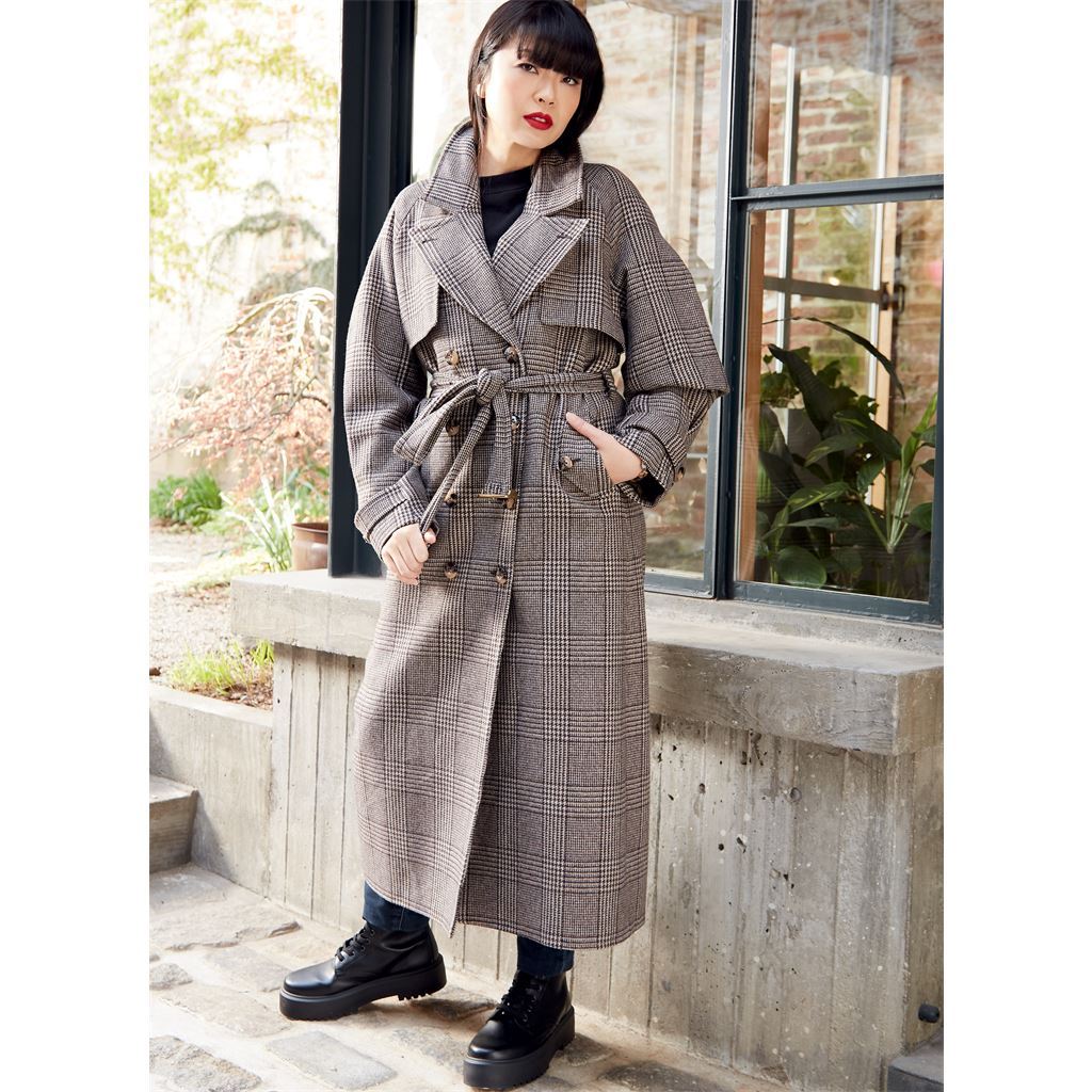 McCall's Pattern M8246 Misses Jacket Coat and Belt 8246 Image 2 From Patternsandplains.com