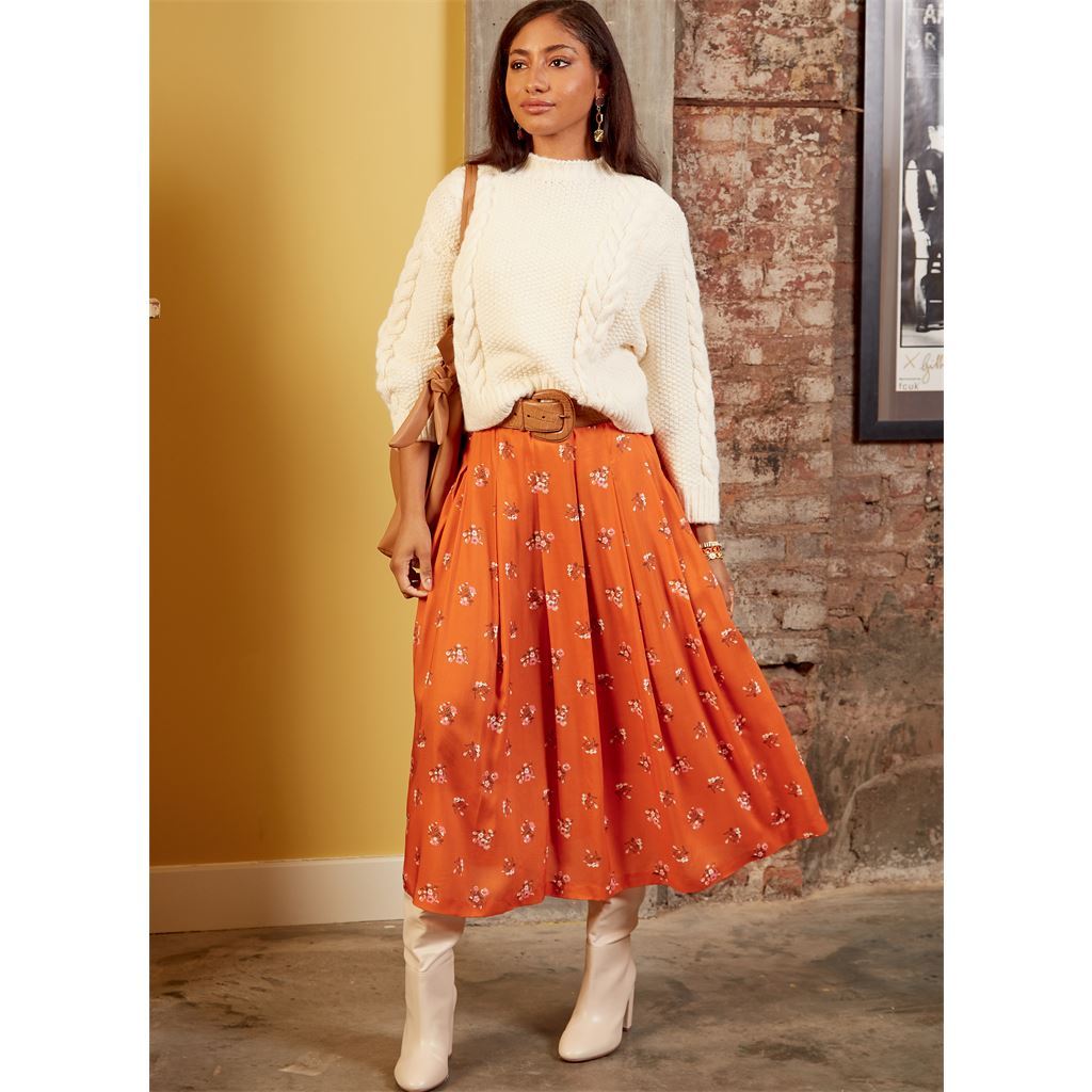 McCall's Pattern M8248 Misses Skirts 8248 Image 2 From Patternsandplains.com