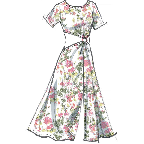 McCall's Pattern M8252 Misses' Dresses 8252 - Patterns and Plains
