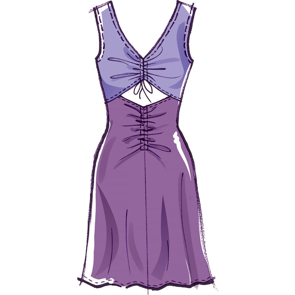 McCall's Pattern M8253 Misses and Womens Dresses 8253 Image 3 From Patternsandplains.com