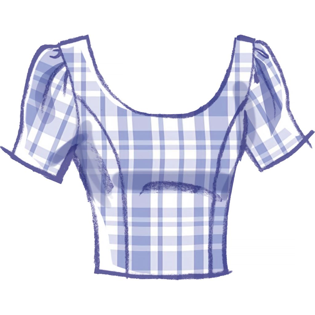 McCall's Pattern M8255 Misses and Womens Tops 8255 Image 4 From Patternsandplains.com