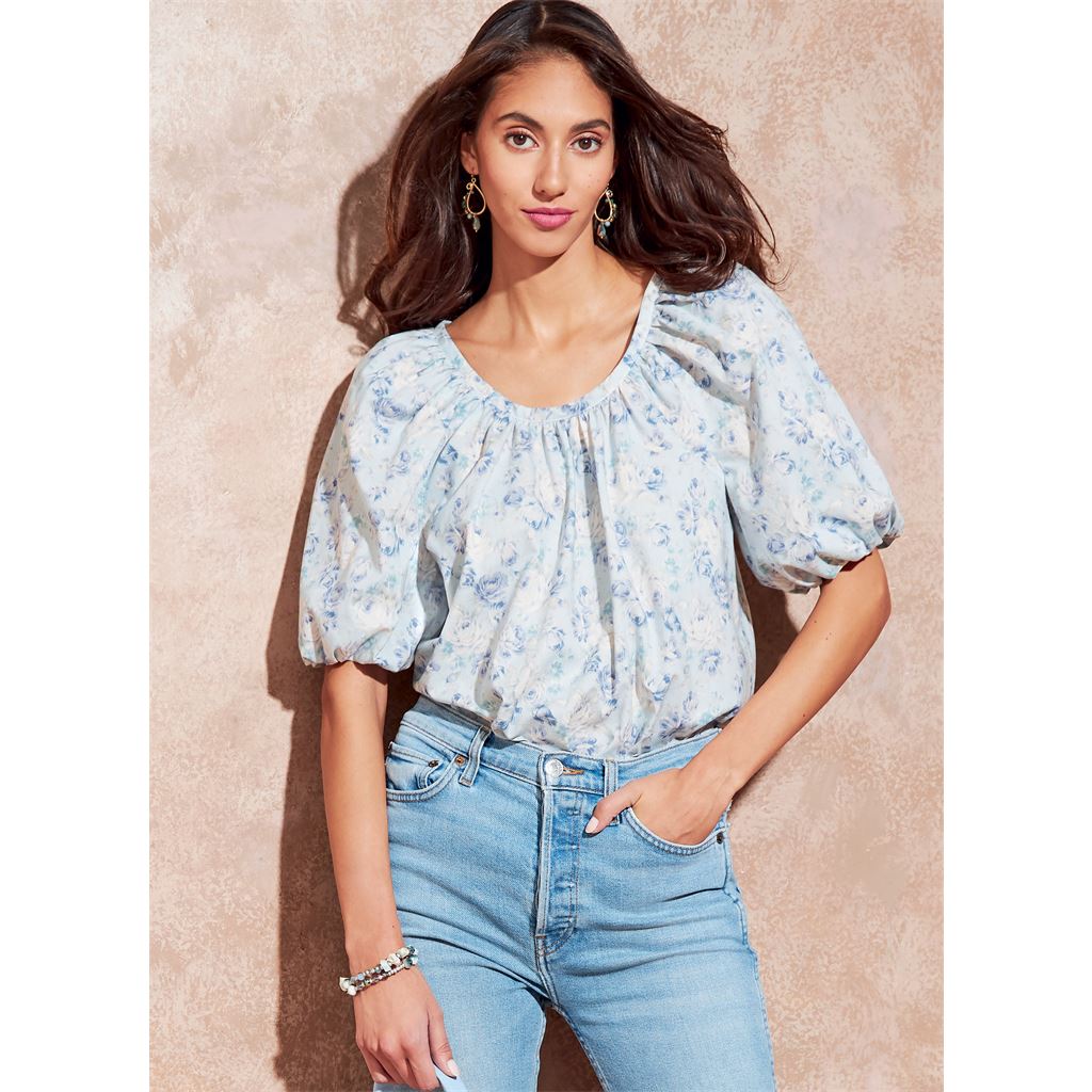 McCall's Pattern M8256 Misses Tops 8256 Image 2 From Patternsandplains.com