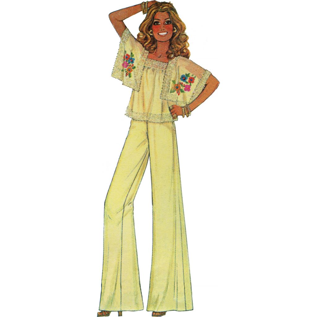 McCall's Pattern M8257 Misses Tops Skirt and Pants 8257 Image 4 From Patternsandplains.com