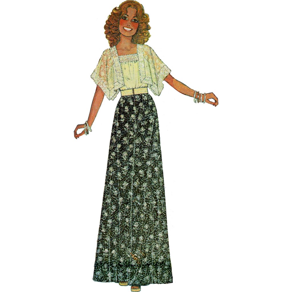 McCall's Pattern M8257 Misses Tops Skirt and Pants 8257 Image 5 From Patternsandplains.com