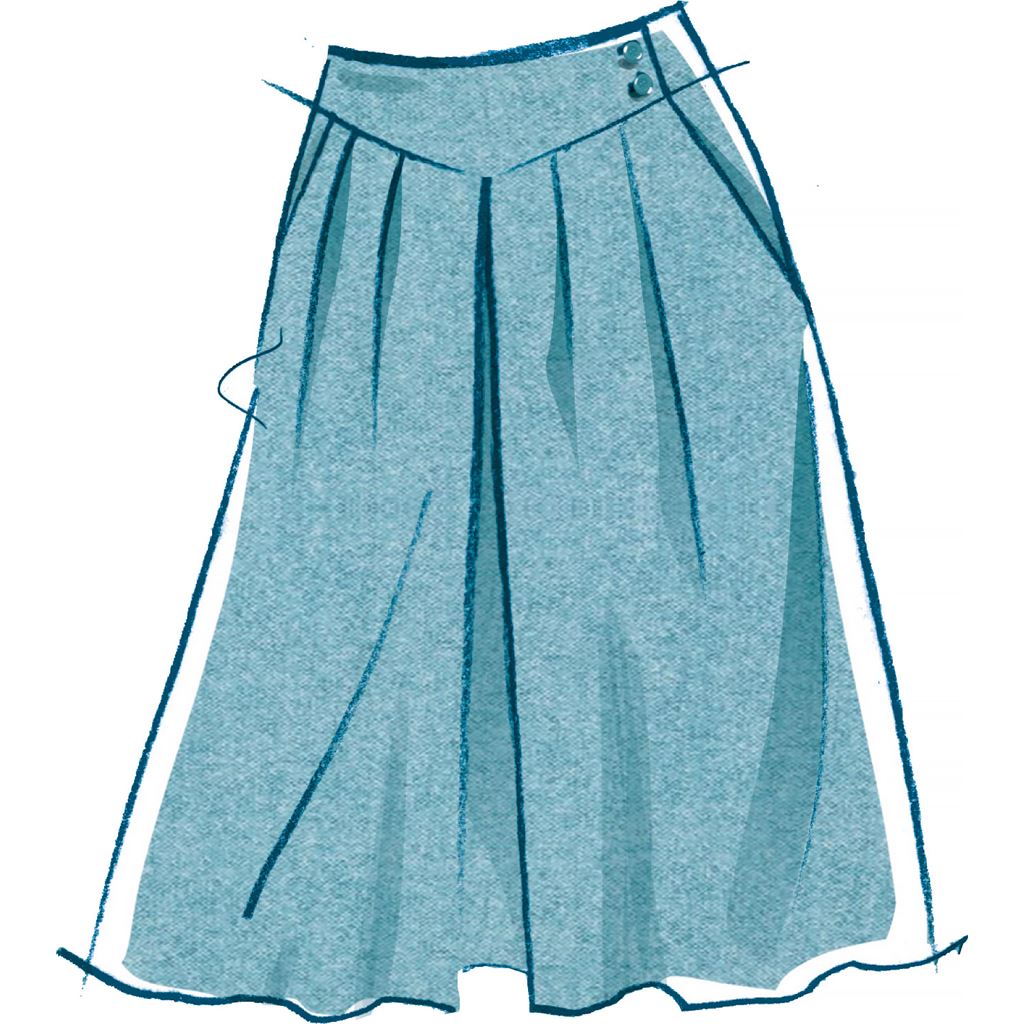 McCall's Pattern M8260 Misses Skirt Shorts and Pants 8260 Image 3 From Patternsandplains.com