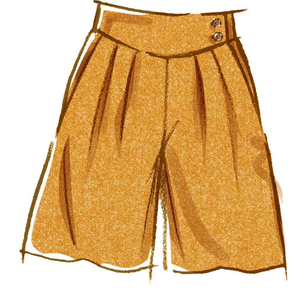 McCall's Pattern M8260 Misses Skirt Shorts and Pants 8260 Image 4 From Patternsandplains.com