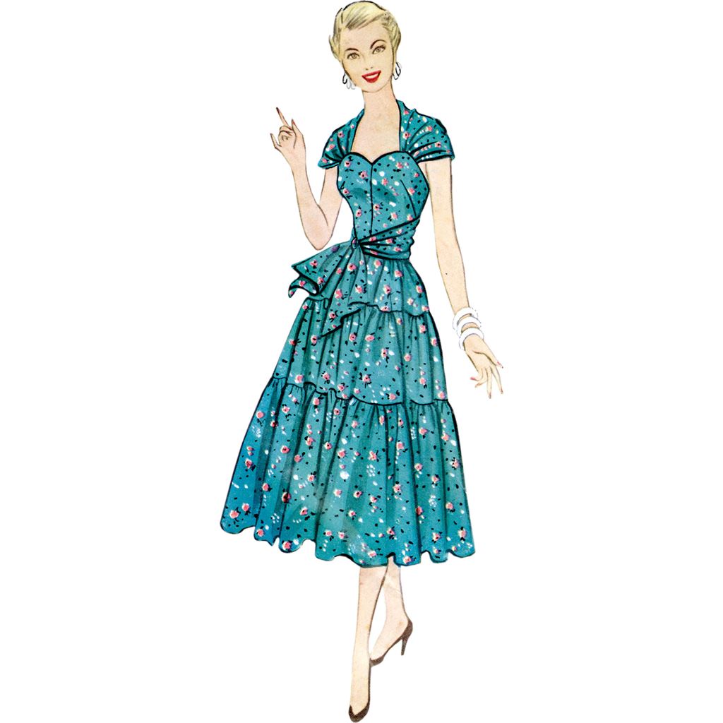 McCall's Pattern M8280 Misses Dresses 8280 Image 2 From Patternsandplains.com