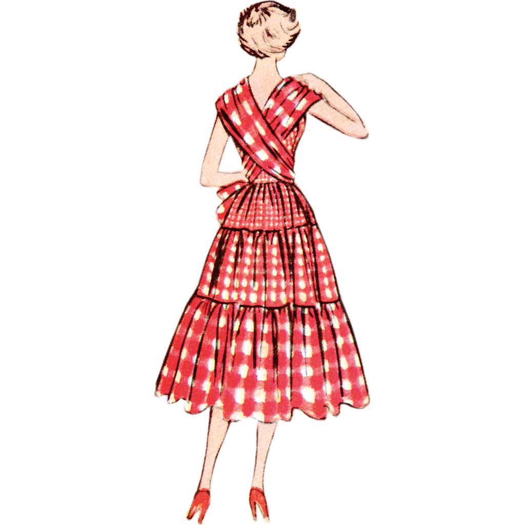 McCall's Pattern M8280 Misses Dresses 8280 Image 7 From Patternsandplains.com