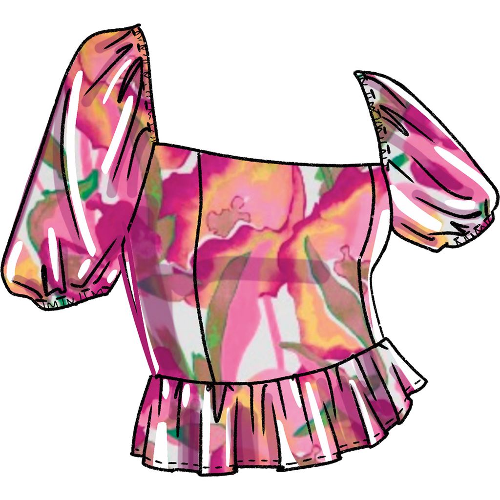 McCall's Pattern M8282 Misses Tops and Dresses 8282 Image 3 From Patternsandplains.com