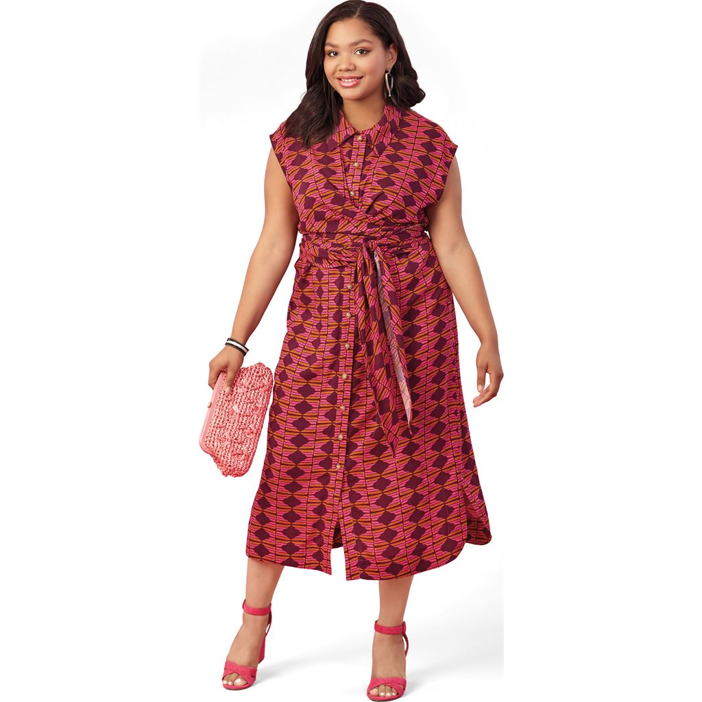 McCall's Pattern M8286 Misses and Womens Dresses 8286 Image 2 From Patternsandplains.com