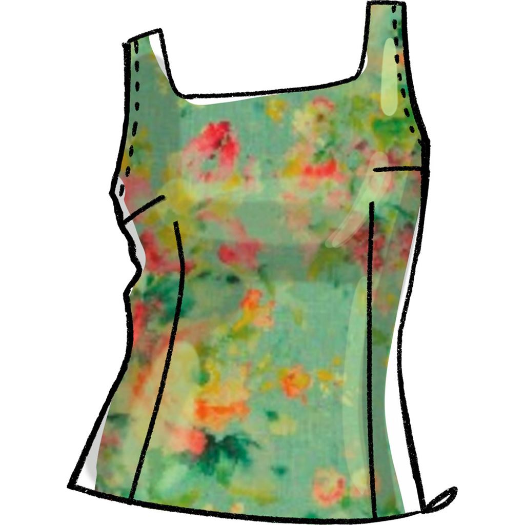 McCall's Pattern M8287 Misses Tops 8287 Image 3 From Patternsandplains.com