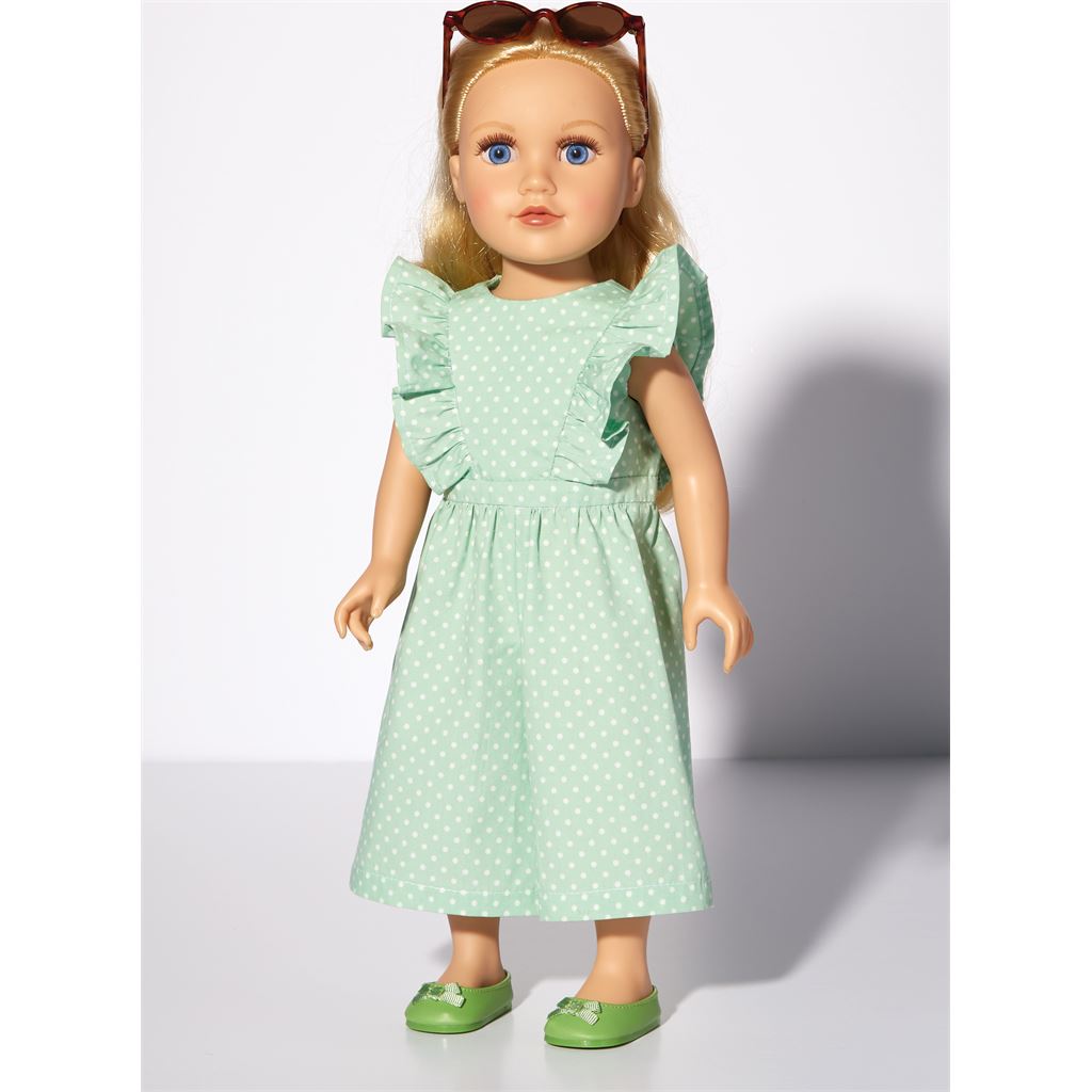 McCall's Pattern M8309 18 Doll Clothes 8309 Image 6 From Patternsandplains.com