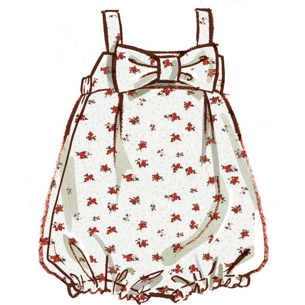 McCall's Pattern M8315 Infants Rompers 8315 Image 3 From Patternsandplains.com