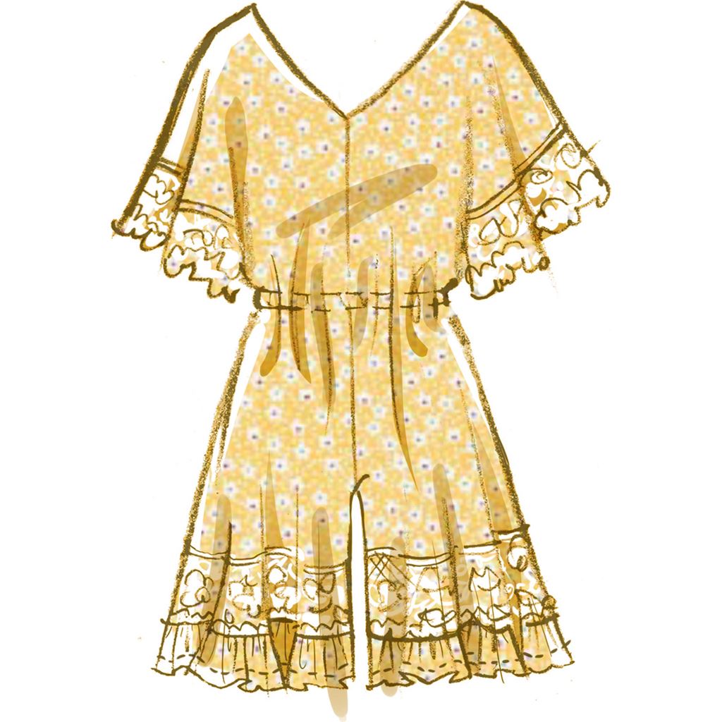 McCall's Pattern M8317 Girls Romper and Jumpsuits 8317 Image 3 From Patternsandplains.com