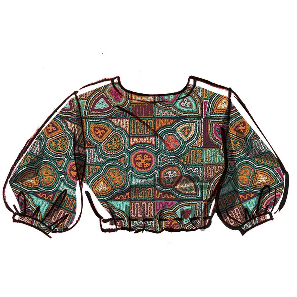 McCall's Pattern M8324 Misses Tops 8324 Image 3 From Patternsandplains.com