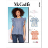McCall's Pattern M8325 Misses Tops 8325 Image 1 From Patternsandplains.com