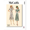 McCall's Pattern M8338 Misses Vintage Dresses and Belt 8338 Image 1 From Patternsandplains.com