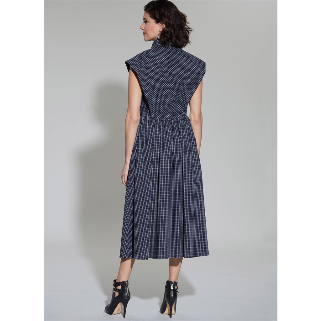 McCall's Pattern M8342 Misses Shirtdress 8342 Image 5 From Patternsandplains.com