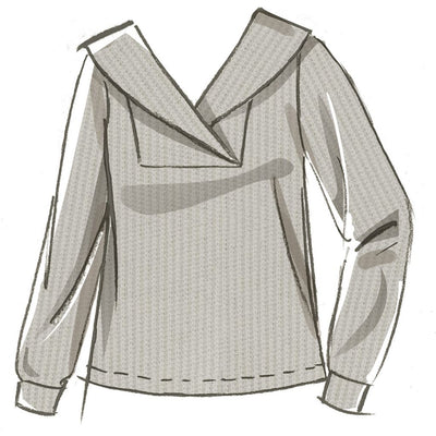 McCall's Pattern M8343 Misses Pull Over Top 8343 Image 5 From Patternsandplains.com