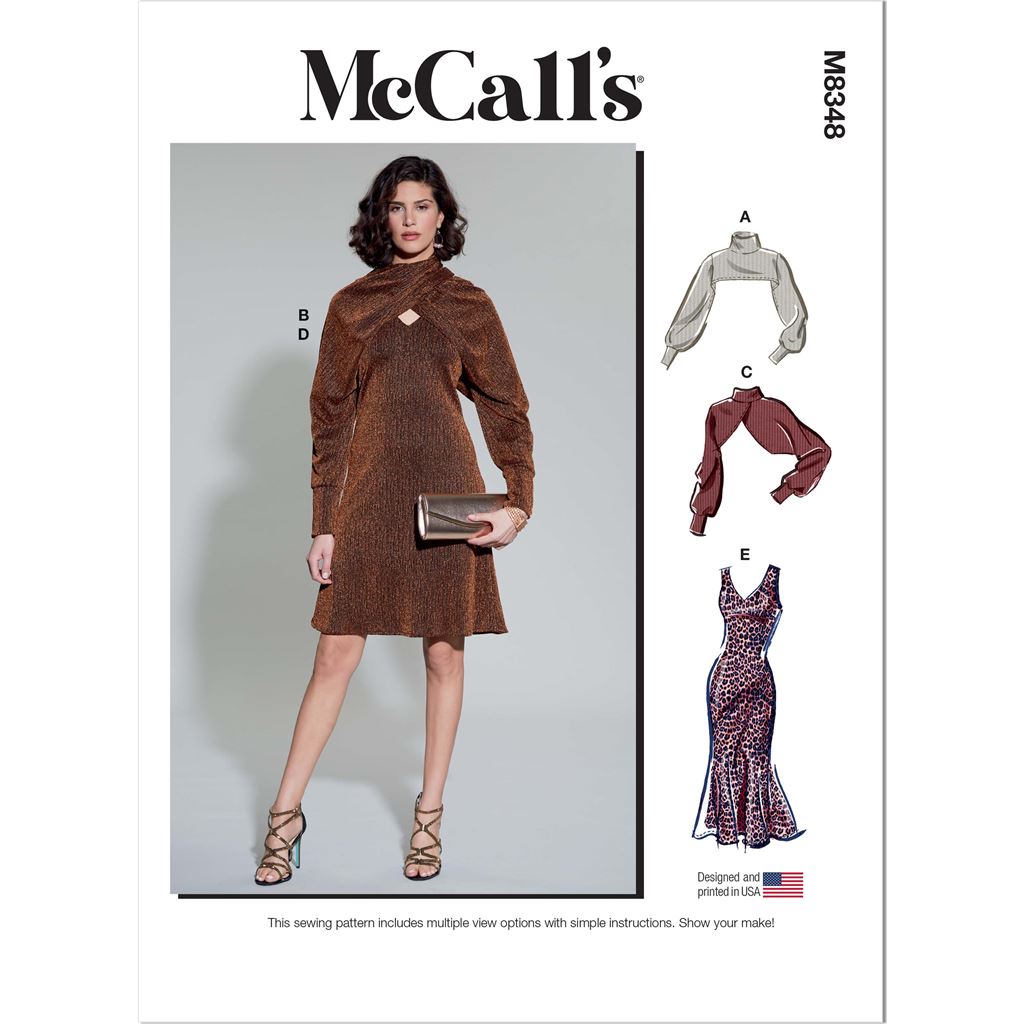 McCalls Know Me Pattern ME2002: Misses and Womens Knit Tops and