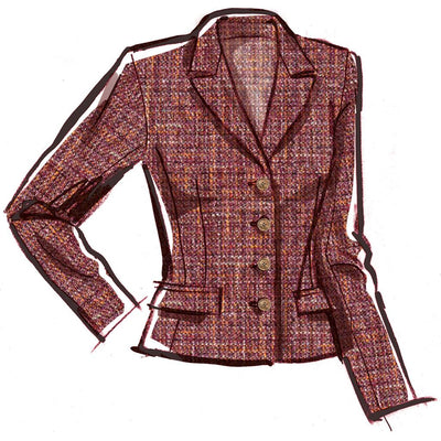 McCall's Pattern M8350 Misses Blazer and Vest by Melissa Watson 8350 Image 3 From Patternsandplains.com