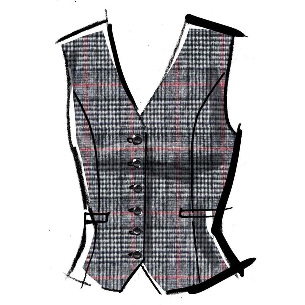 McCall's Pattern M8350 Misses Blazer and Vest by Melissa Watson 8350 Image 4 From Patternsandplains.com