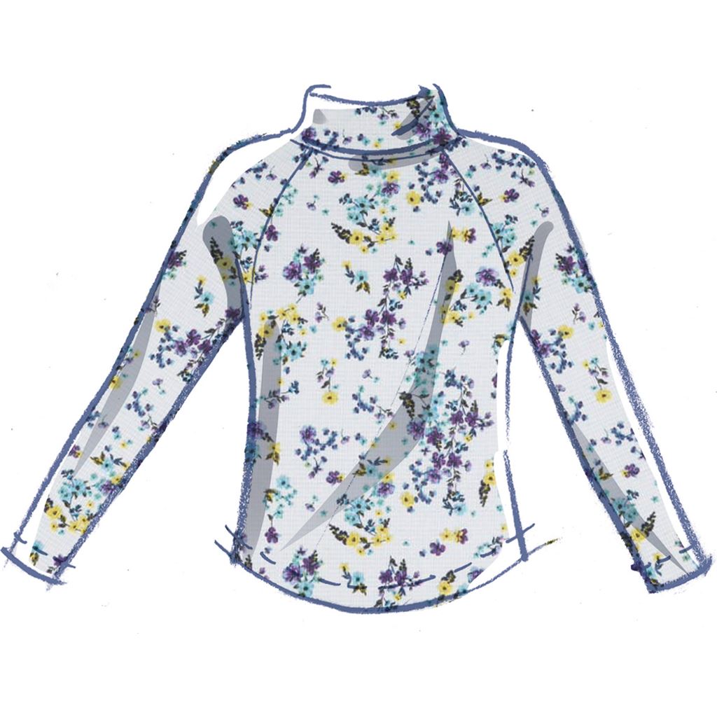 McCall's Pattern M8353 Childrens and Girls Knit Top Dresses and Pants 8353 Image 3 From Patternsandplains.com