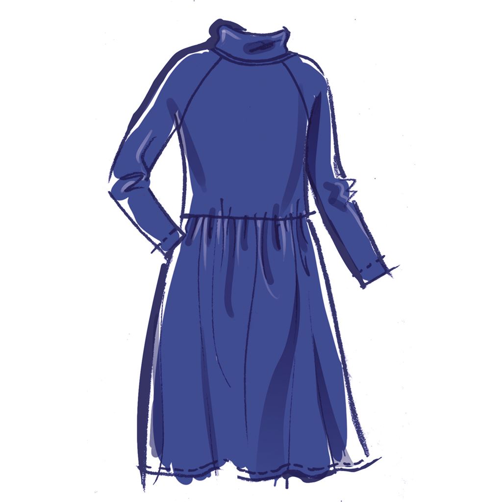 McCall's Pattern M8353 Childrens and Girls Knit Top Dresses and Pants 8353 Image 5 From Patternsandplains.com