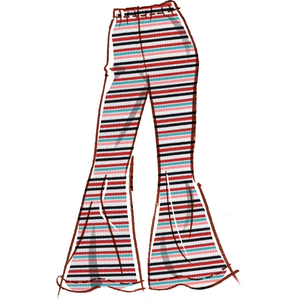 McCall's Pattern M8353 Childrens and Girls Knit Top Dresses and Pants 8353 Image 6 From Patternsandplains.com