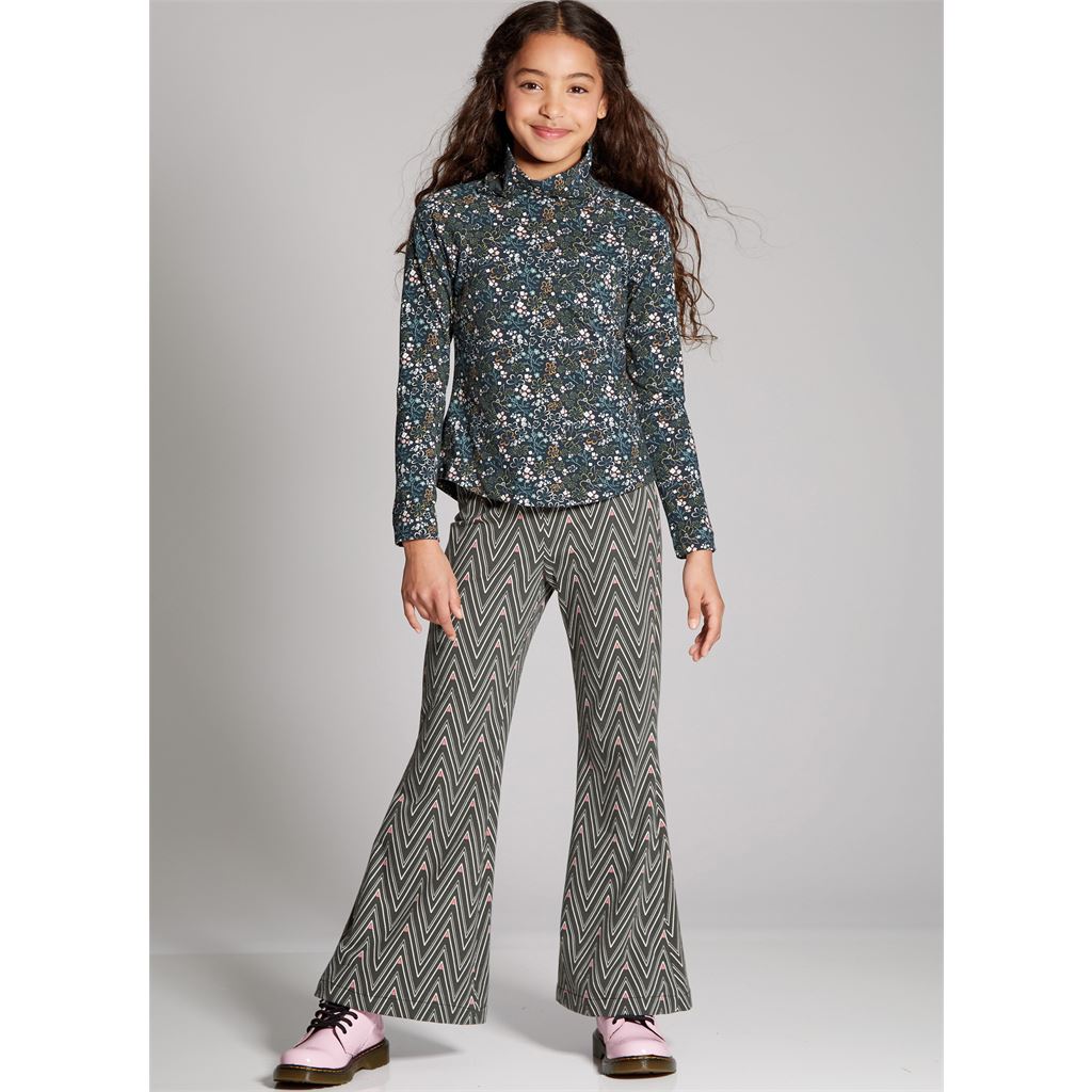 McCall's Pattern M8353 Childrens and Girls Knit Top Dresses and Pants 8353 Image 7 From Patternsandplains.com