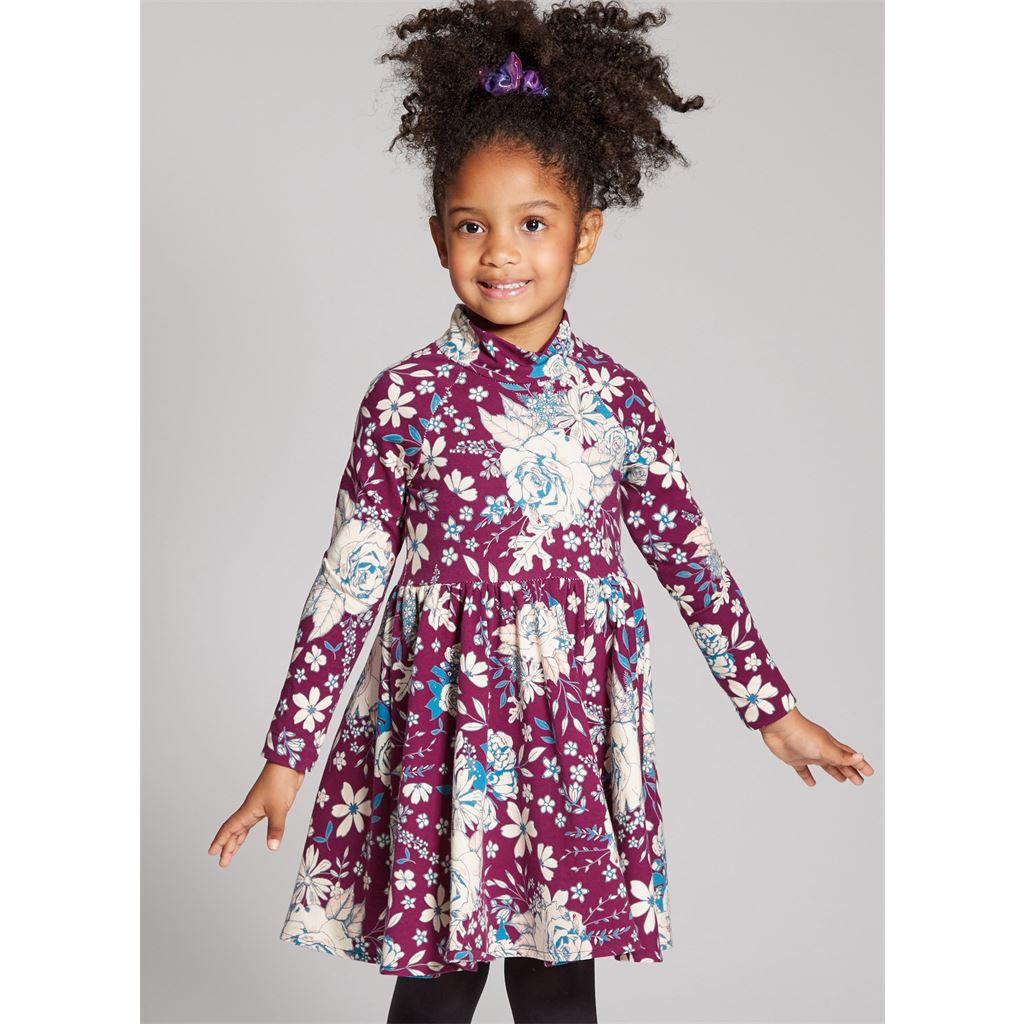 McCall's Pattern M8353 Childrens and Girls Knit Top Dresses and Pants 8353 Image 8 From Patternsandplains.com