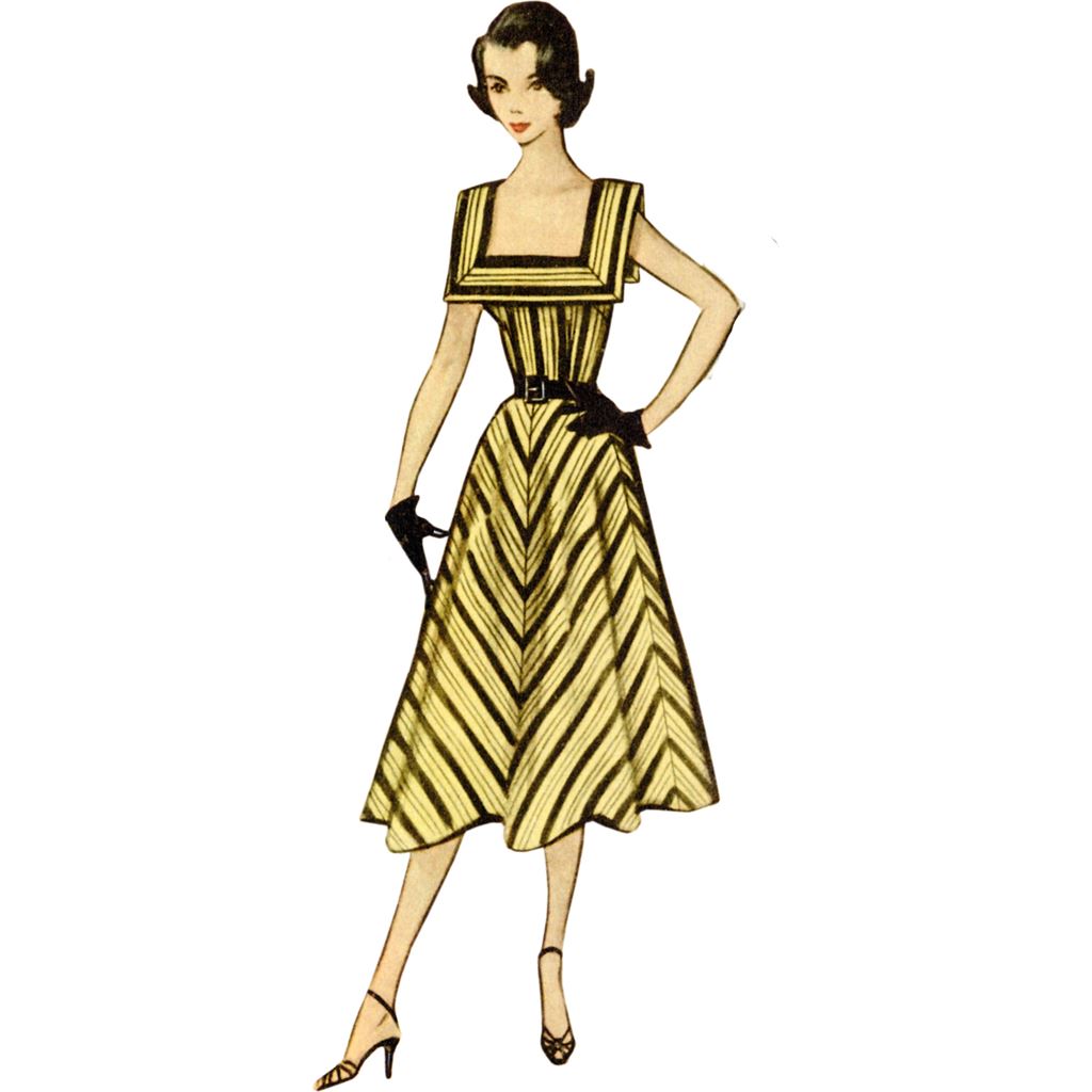 McCall's Pattern M8357 Misses Vintage Dress and Jacket 8357 Image 3 From Patternsandplains.com